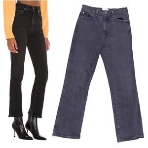 Agolde Pinch Waist High Rise Kick Flare Ankle Jeans Size 29 Academia Goth Casual